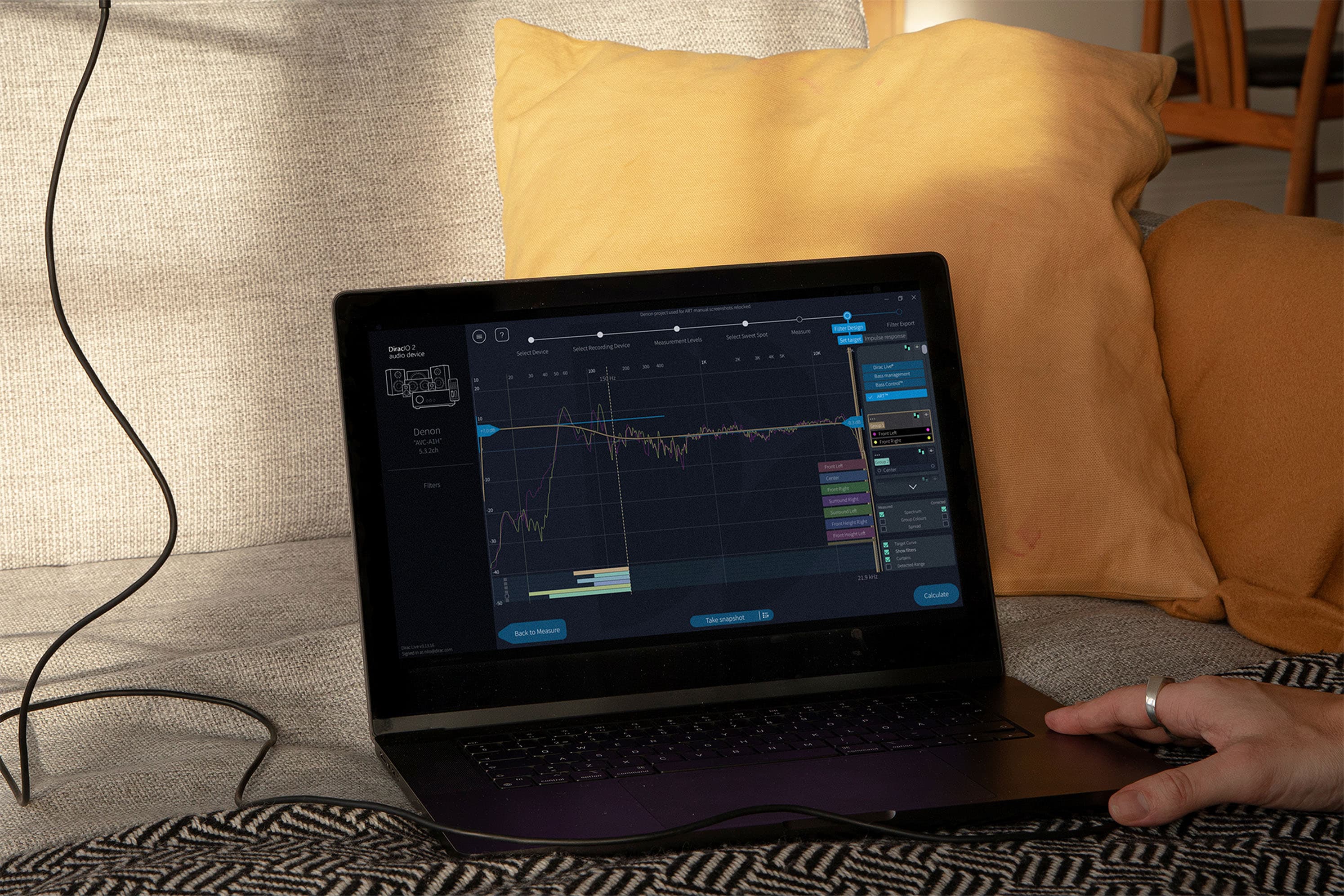 Using Dirac Live on computer